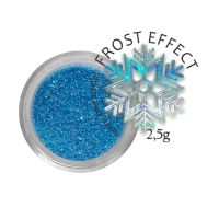 Frost effect / Efekt szronu kolor NIEBIESKI Nr.10