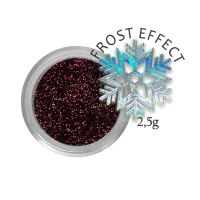 Frost effect / Efekt szronu kolor BRUNATNY Nr.3