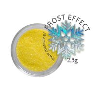 Frost effect / Efekt szronu kolor ŻÓŁTY Nr.7
