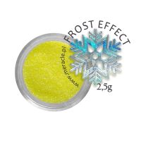 Frost effect / Efekt szronu kolor CYTRYNOWY Nr.8